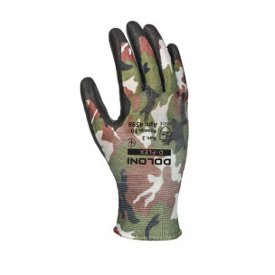 Робочі рукавички DOLONI 4598 трикотажні з поліуретановим покриттям